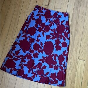 NWT FLORAL SKIRT